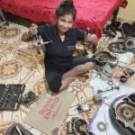 First female Royal Enfield mechanic