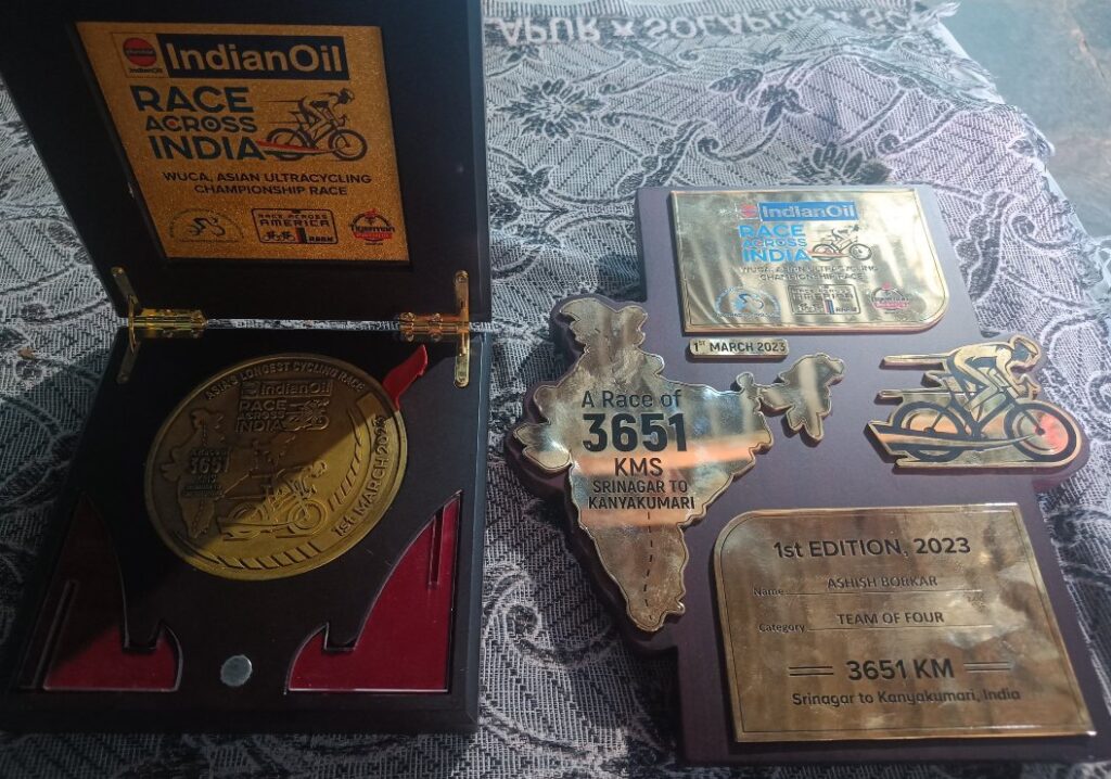 Semi-professional cyclist in India 